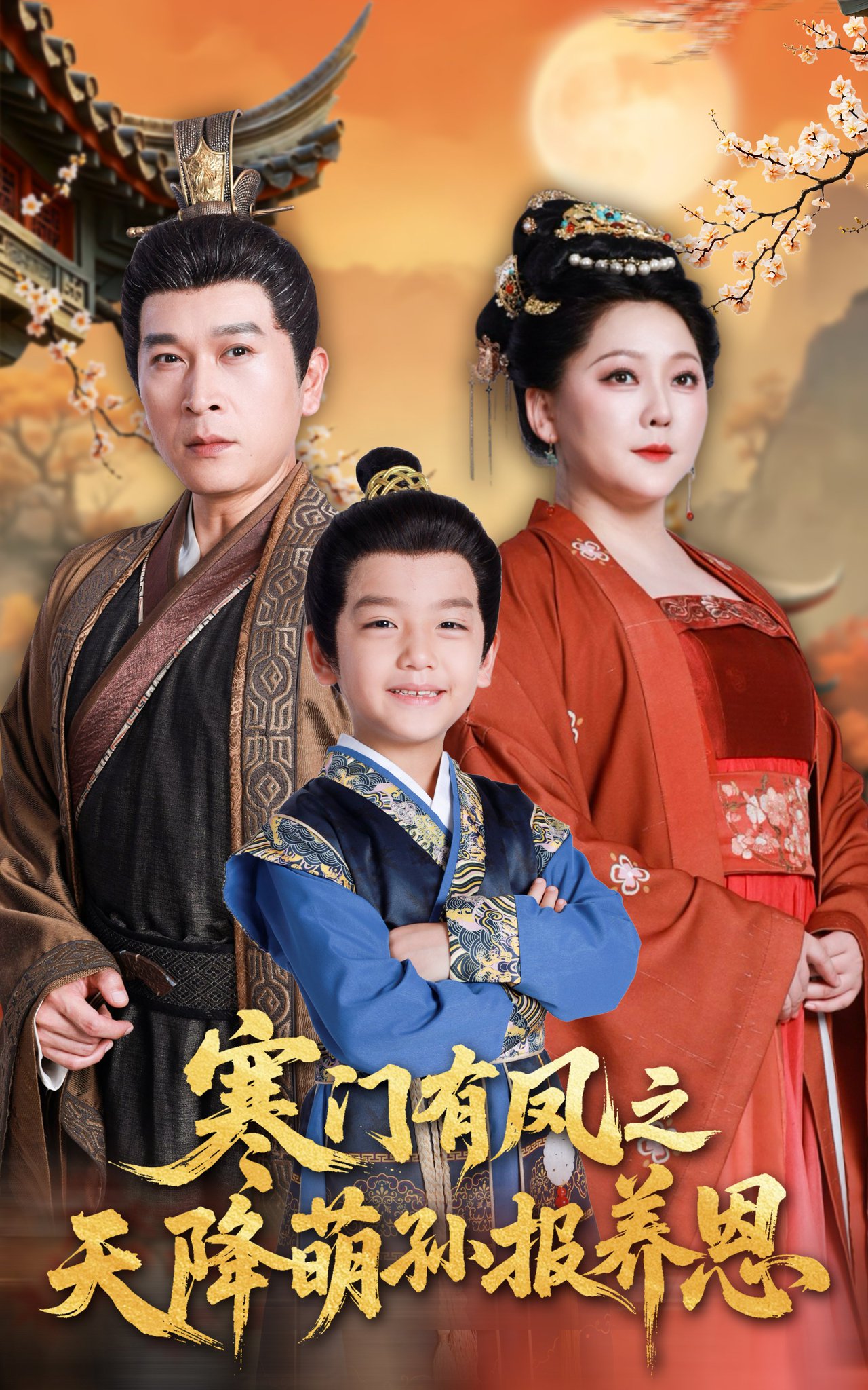 寒门有凤之天降萌孙报养恩海报