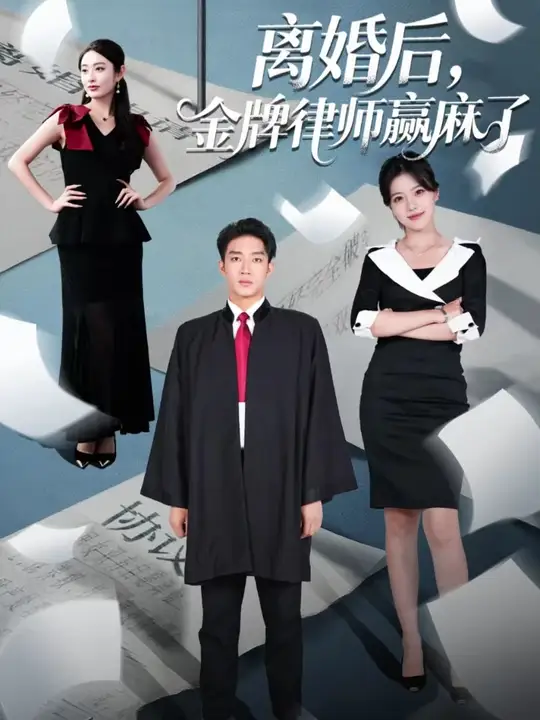离婚后金牌律师赢麻了海报