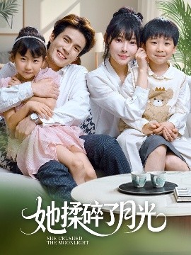 她揉碎了月光海报