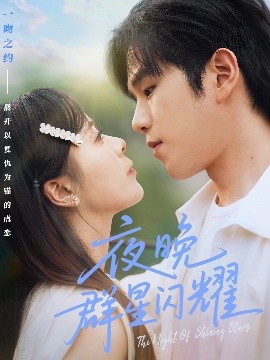夜晚群星闪耀海报