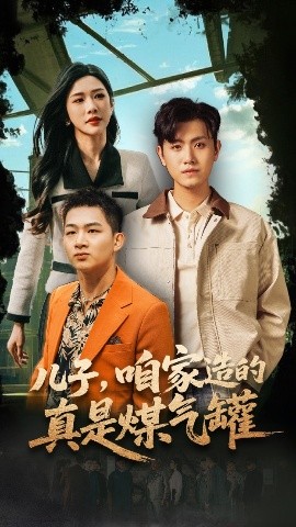 儿子咱家造的真是煤气罐海报