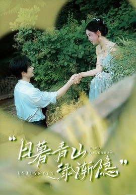 日暮青山绿渐隐海报