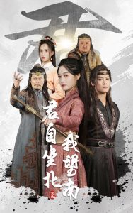 君自坐北我望南海报