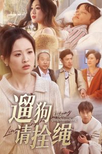 遛狗请拴绳海报