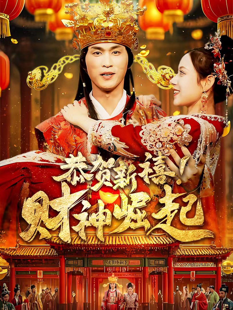 恭贺新禧财神崛起海报