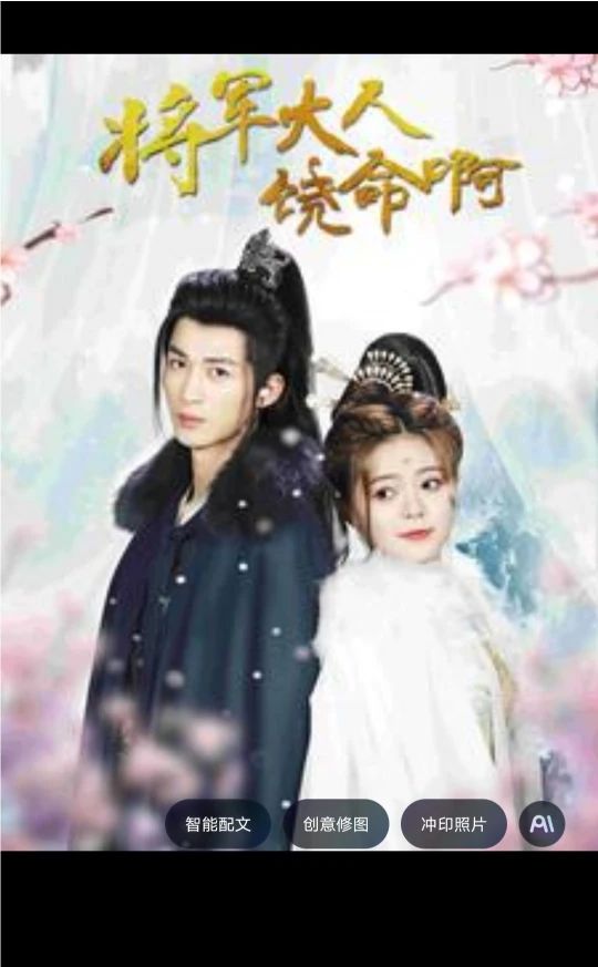 将军大人饶命啊海报