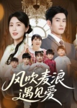 风吹麦浪遇见爱海报