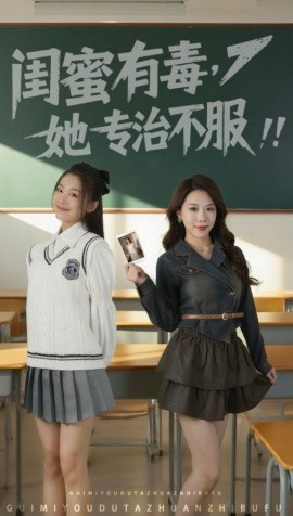 闺蜜有毒，她专治不服海报