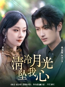 清冷月光坠我心海报