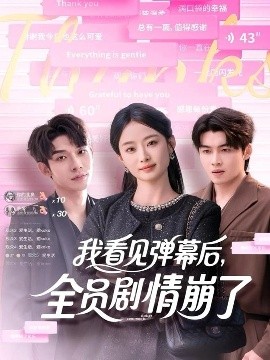 我看见弹幕后，全员剧情崩了海报