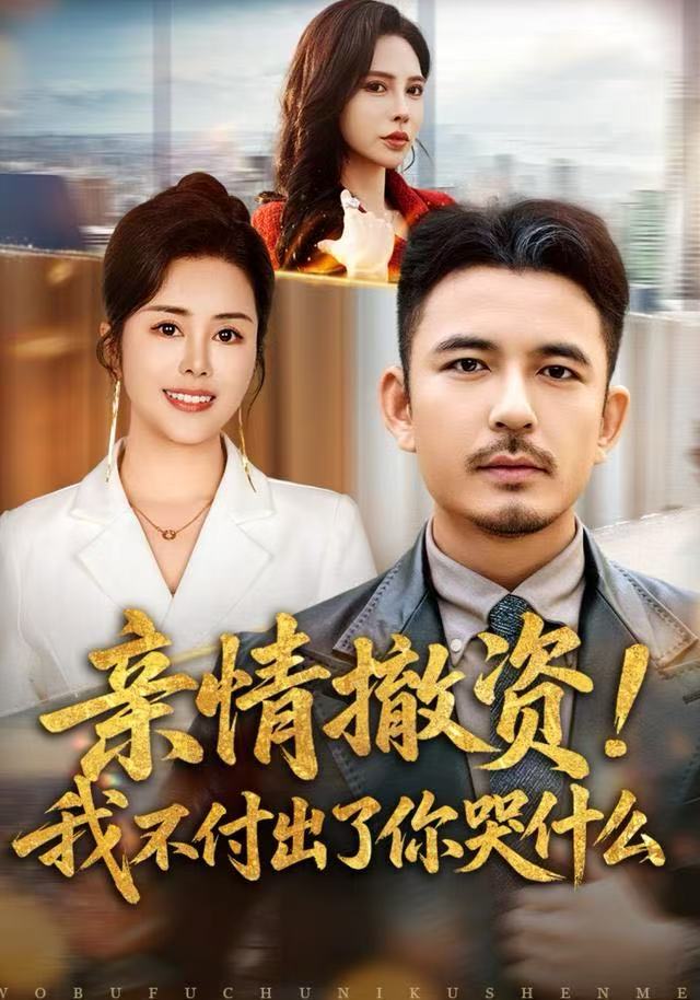 亲情撤资！我不付出了你哭什么海报