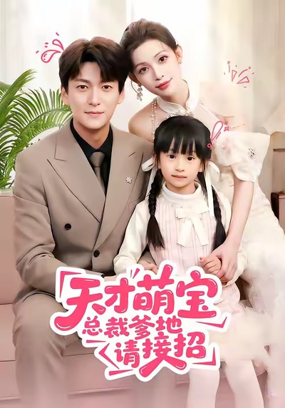 天才萌宝总裁爹地请接招海报