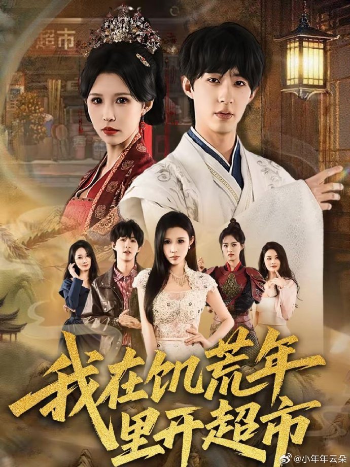 我在饥荒年里开超市海报