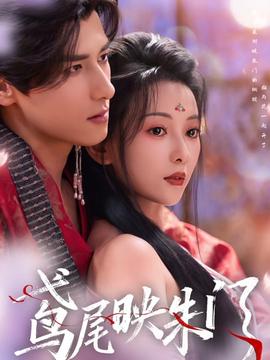 鸢尾映朱门海报